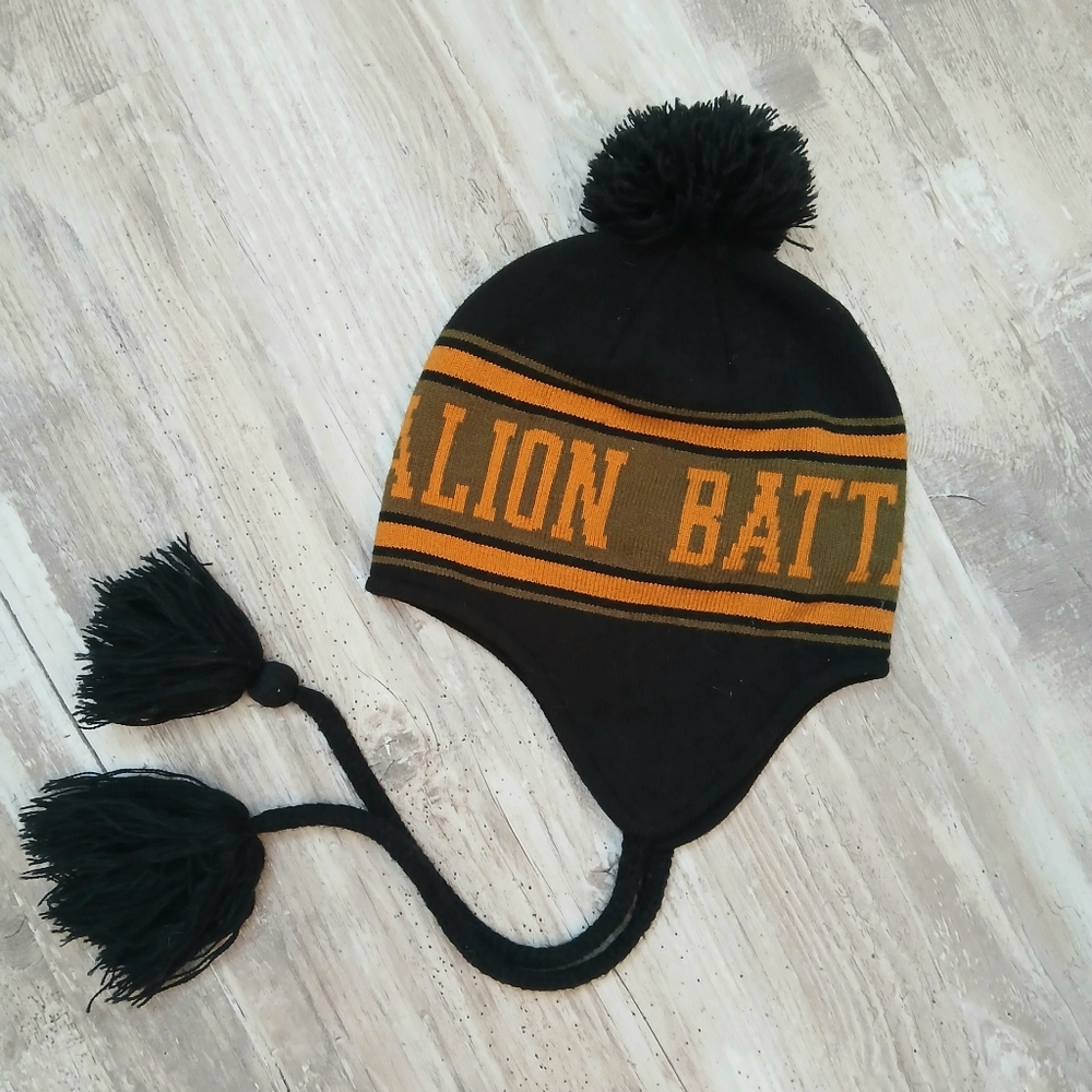 North Bay Battalion OHL Team Pom Pom Adult Size Toque/Beanie